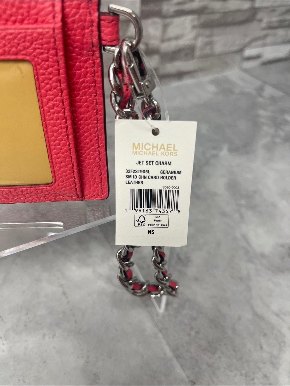 Michael Kors Small Legacy Hamilton Satchel & Matching Wallet Geranium Pink - Picture 14 of 15